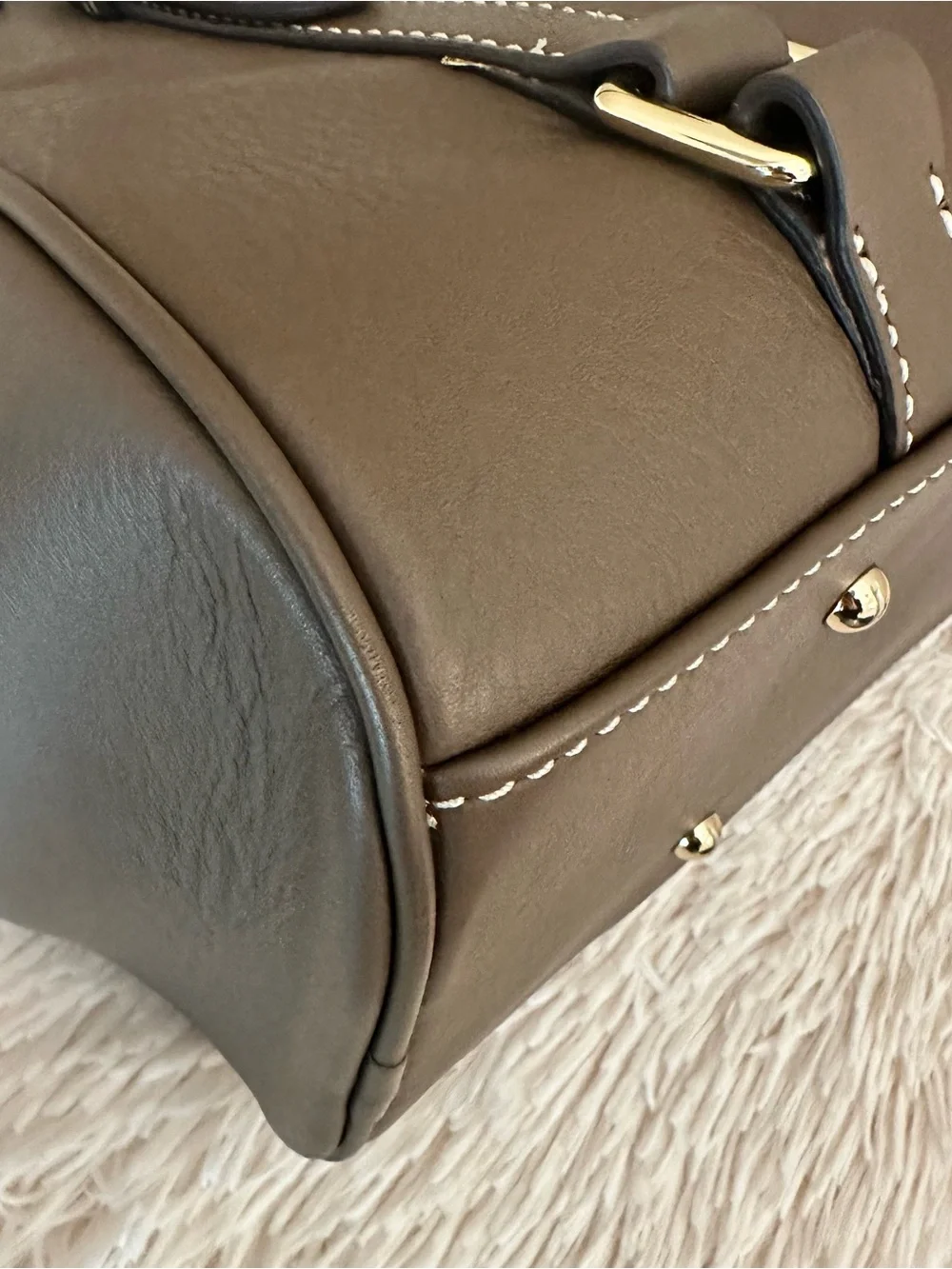 D&B Penrose Satchel in Coffee